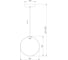 Подвесной светильник Eurosvet 50230/1 LED прозрачный a058633 3