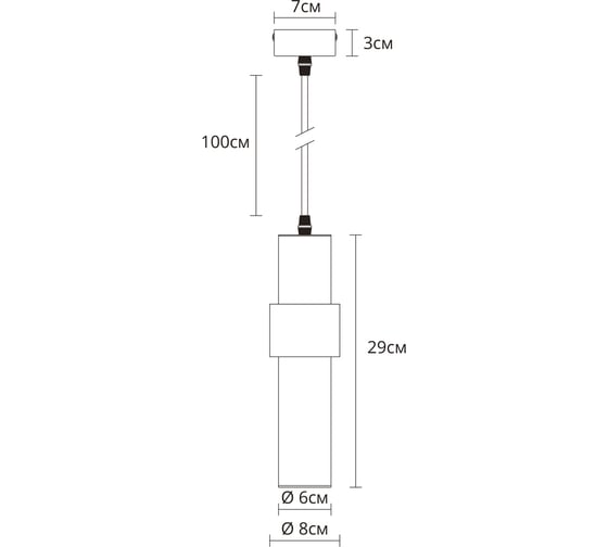 Подвесной светильник ARTE LAMP A3144SP-1PB