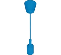 Декоративный патрон на подвесе HOROZ ELECTRIC VOLTA Синий, E27, 1M 021-001-0001 HRZ00002434