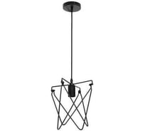 Декоративный патрон на подвесе HOROZ ELECTRIC KEPLER Чёрный, E27, 1M 021-011-0001 HRZ00002496