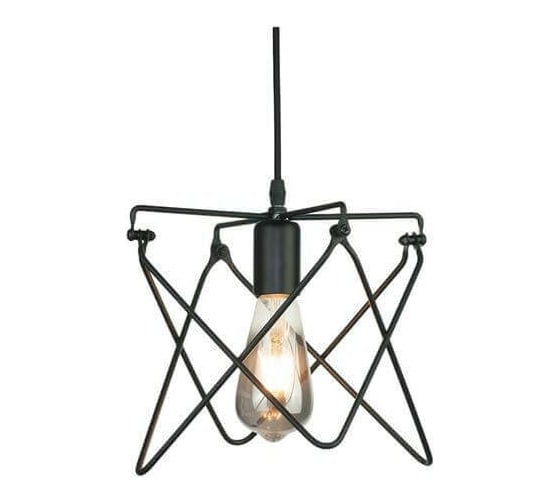 Декоративный патрон на подвесе HOROZ ELECTRIC KEPLER Чёрный, E27, 1M 021-011-0001 HRZ00002496