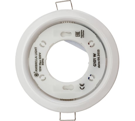 Встраиваемый светильник Ambrella Light GX53 Spot G101 W