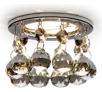 Встраиваемый светильник Ambrella Light Crystal Spot K2051C KF/CH