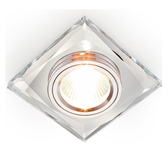 Встраиваемый светильник Ambrella Light Crystal Spot 8370 CL 1
