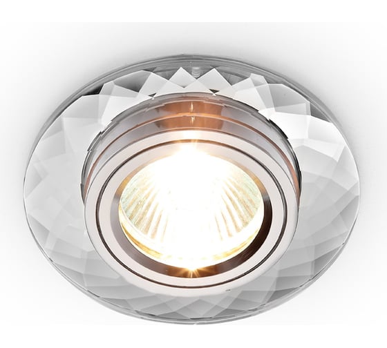 Встраиваемый светильник Ambrella Light Crystal Spot 8460 CL 1