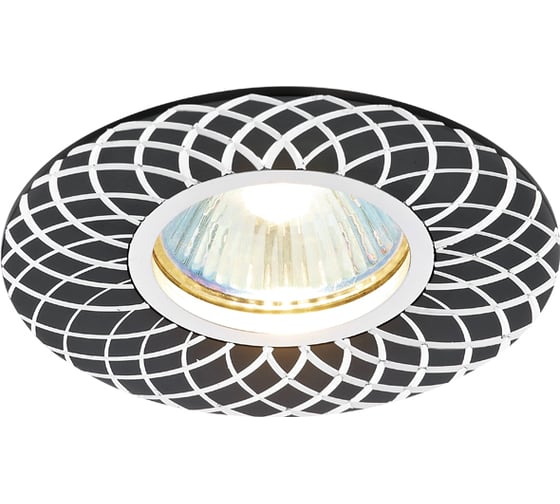 Встраиваемый светильник Ambrella Light Organic Spot A815 BK/AL 1
