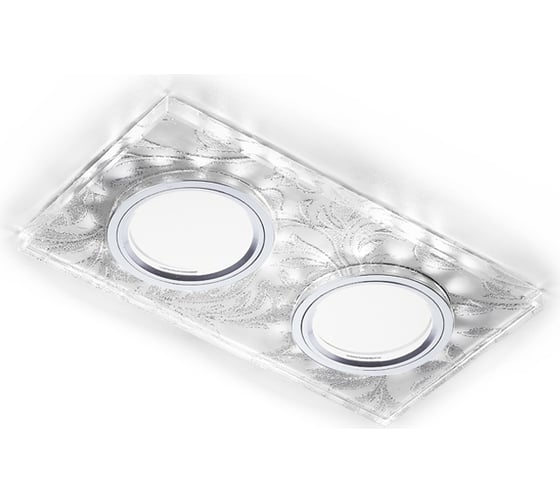 Встраиваемый светильник Ambrella Light Compo Spot S234/2 W/CH/WH 1