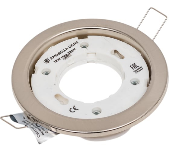 Встраиваемый светильник Ambrella Light GX53 Spot G101 SS