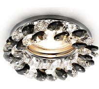 Встраиваемый светильник Ambrella Light Crystal Spot K206 BK/CH