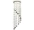 Встраиваемый светильник Ambrella Light Crystal K3440 CL/BK/CH 1