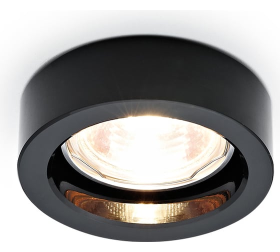 Встраиваемый светильник Ambrella Light Crystal Spot D9160 BK 1