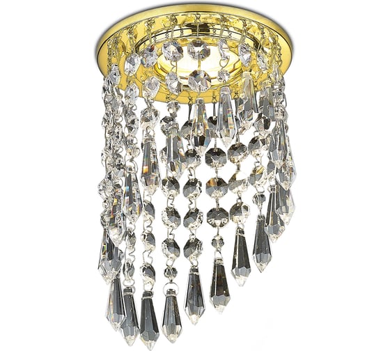 Встраиваемый светильник Ambrella Light Crystal Spot K2247 CL/G