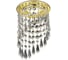 Встраиваемый светильник Ambrella Light Crystal Spot K2247 CL/G 1