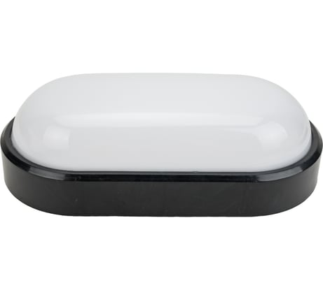 Герметичный светильник Akfa Lighting black 24w 4000k oval HLPN000085