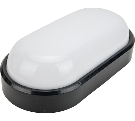 Герметичный светильник Akfa Lighting black 24w 4000k oval HLPN000085