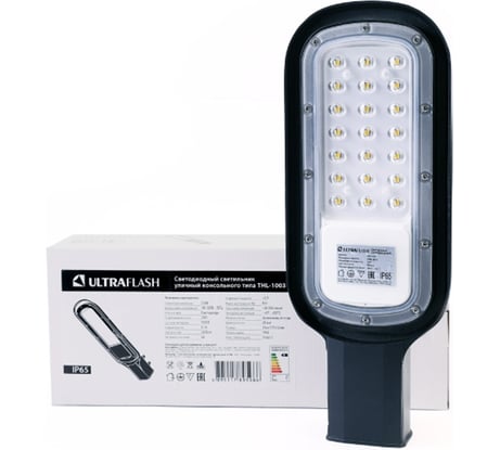 Уличный светильник Ultraflash thl-1003, 30w, ксс: ш 14963