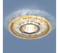 Встраиваемый светильник Elektrostandard 2198 MR16 CL GD прозрачный золото a037233