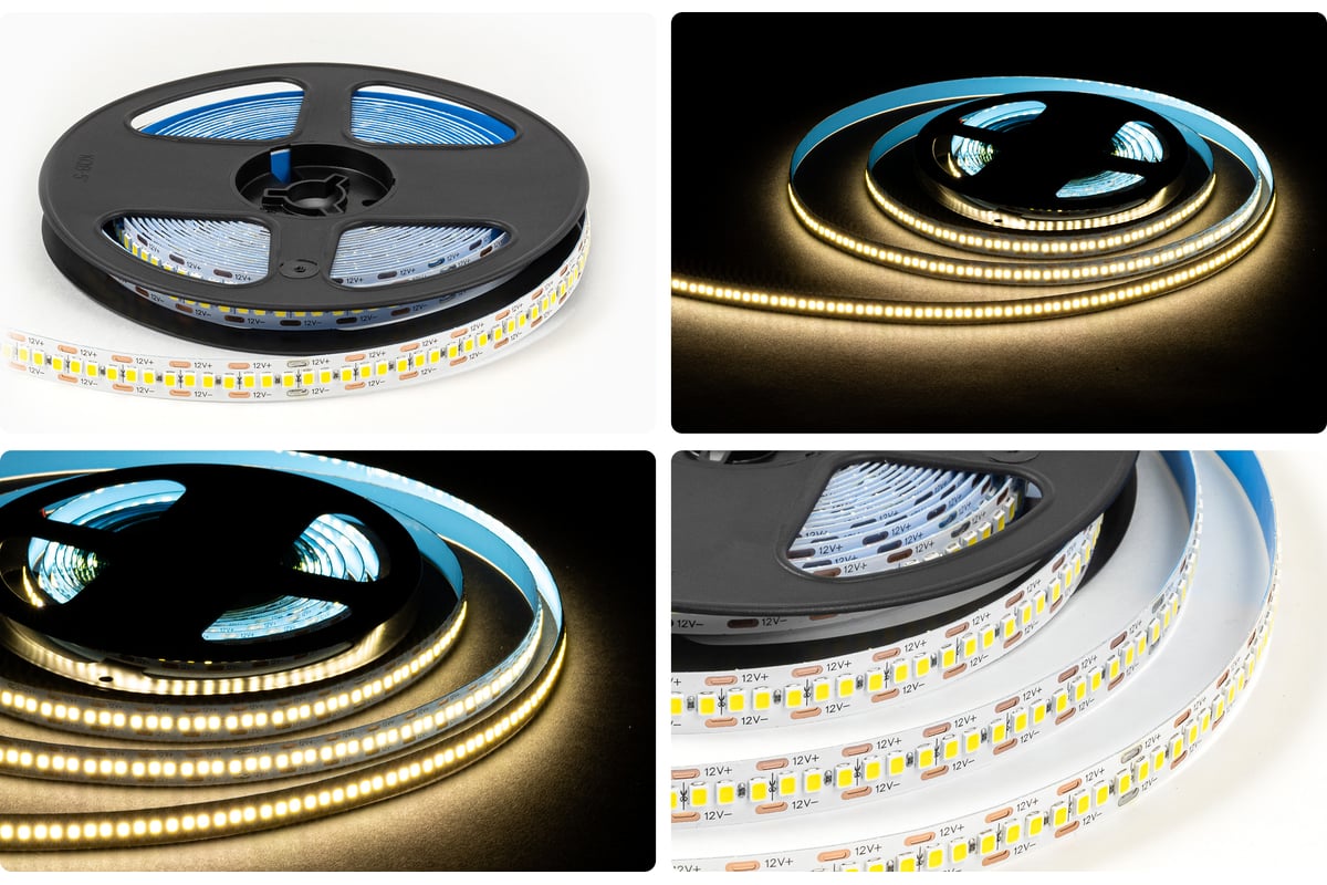 Светодиодная лента OGM 12В, 19,2Вт/м, smd2835, 240д/м, ip20, 19лм/чип,  подложка 10мм, 5м, 4000к. / LSE-266 - выгодная цена, отзывы,  характеристики, фото - купить в Москве и РФ
