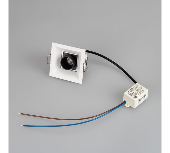 Светильник Arlight MS-ORIENT-BUILT-TURN-TC-S67x67-3W Warm3000 IP20 Металл, 5 037206