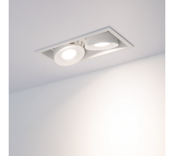 Светильник Arlight CL-SIMPLE-S148x80-2x9W Day4000 028150