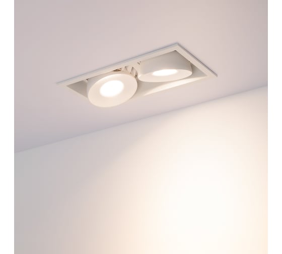 Светильник Arlight CL-SIMPLE-S148x80-2x9W Warm3000 026876