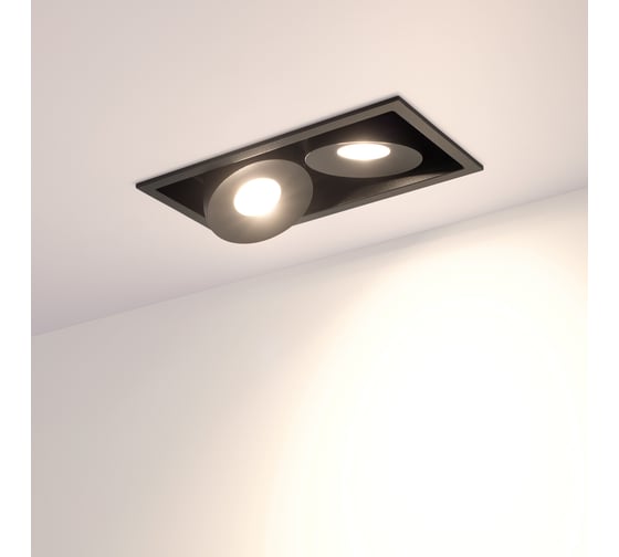Светильник Arlight CL-SIMPLE-S148x80-2x9W Warm3000 028151