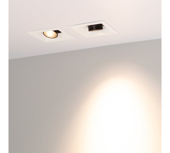 Светильник Arlight MS-ORIENT-BUILT-TURN-TC-S67x67-3W Warm3000 IP20 Металл, 5 031927