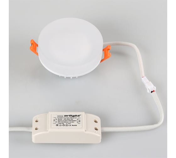 Светильник Arlight LTD-80R-Opal-Roll 5W White 020807