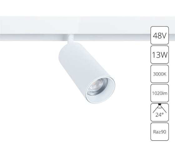Потолочный светильник ARTE LAMP 48В 13Вт 1020Лм 3000К 90 24 A4671PL- A4671PL-1WH