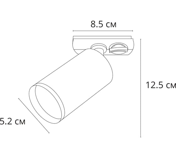 Потолочный светильник ARTE LAMP A1519PL-1BK