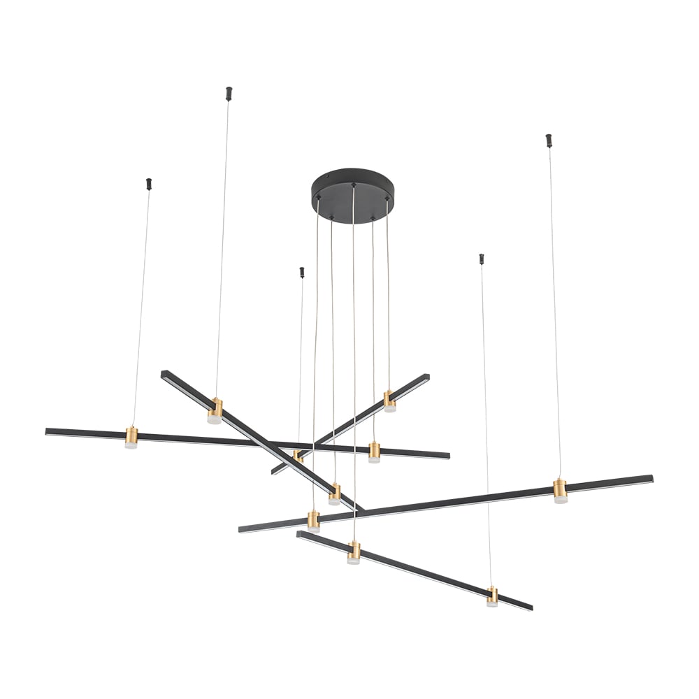 Подвесной светильник ARTE LAMP A2195SP-5BK - выгодная цена, отзывы,  характеристики, 1 видео, фото - купить в Москве и РФ