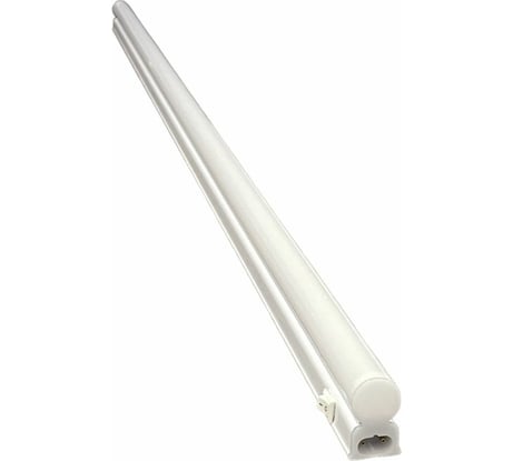 Светодиодный линейный светильник truEnergy с выключателем и кабелем с вилкой t5 22w 4000k 1780lm 1175мм белый пластик 10158