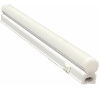 Светодиодный линейный светильник truEnergy с выключателем и кабелем с вилкой T5 6W 4000K 400Lm 290мм белый пластик 10161