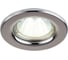 Встраиваемый светильник truEnergy с цоколем gu5.3 d80xh30мм ip20 хром/сталь 21200 1