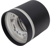 Накладной светильник truEnergy gx53 d85xh80мм ip20 черный/алюминий 21002