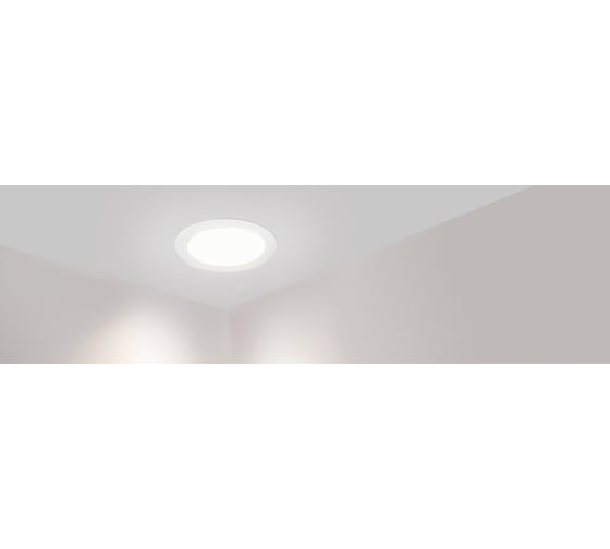 Светодиодный светильник Arlight LTM-R70WH-Frost 4.5W Warm White 110deg 020771