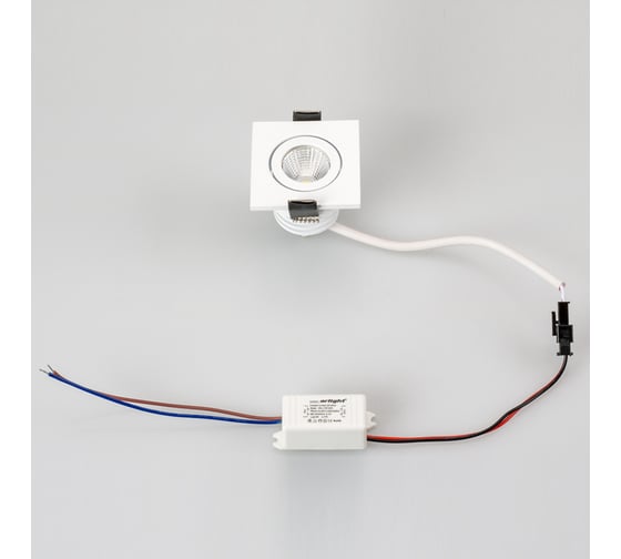 Светодиодный светильник Arlight LTM-S50x50WH 5W Day White 25deg 020758