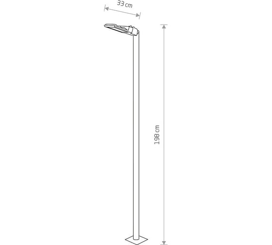 Фонарный столб Nowodvorski Pathway LED 9252 NVD_9252