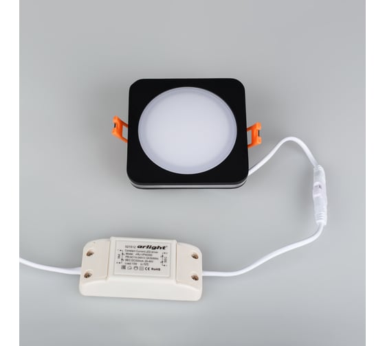 Светодиодная панель Arlight LTD-96x96SOL-BK-10W Warm White 022556