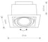 Встраиваемый светильник Nowodvorski Downlight 9575 2