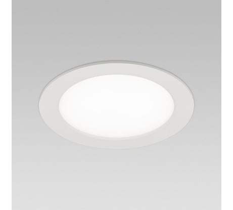 Светодиодный встраиваемый светильник MAKSILED 6Вт, 3000k/4000k/6000k, 450/498/480Лм, круг, регулируемый, белый ML-IN-8100-TRIW