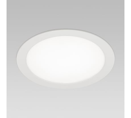 Светодиодный встраиваемый светильник MAKSILED 12Вт, 3000k/4000k/6000k, 840/984/900Лм, круг, регулируемый, белый ML-IN-8150-TRIW