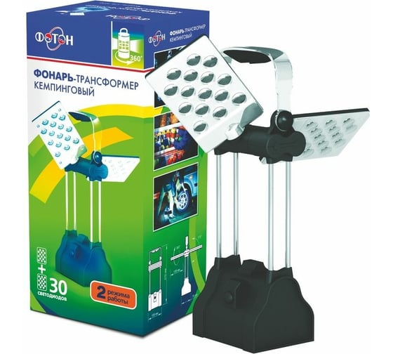 Кемпинговый фонарь-трансформер ФОТОН CB-1030 3xR20 21740