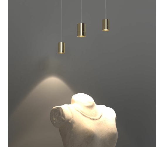 Подвесной светильник Eurosvet - 50248/1 led / золото a061426