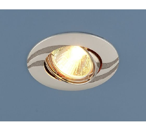 Встраиваемый точечный светильник Elektrostandard - 8012 mr16 / никель a032291 1