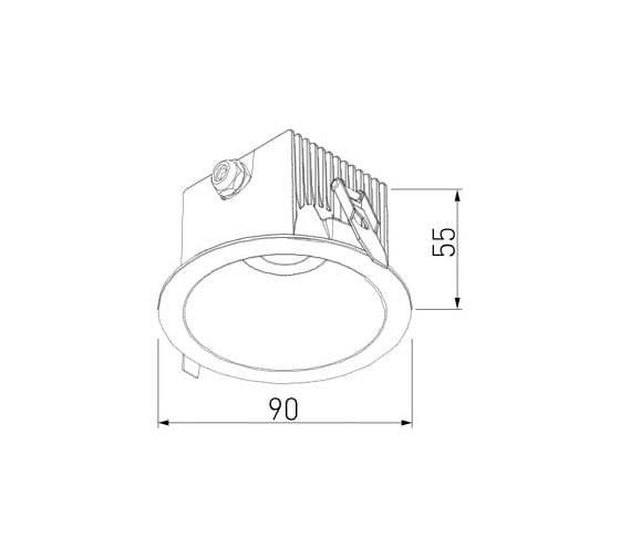 Садово-парковый встраиваемый светильник Elektrostandard - light led 3004 / (35159/u) белый 10w a060167