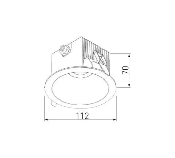 Садово-парковый встраиваемый светильник Elektrostandard - light led 3005 / (35160/u) черный 18w a060170