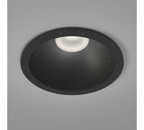 Садово-парковый встраиваемый светильник Elektrostandard - light led 3005 / (35160/u) черный 18w a060170 1
