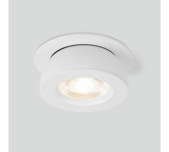 Встраиваемый точечный светодиодный светильник Elektrostandard - pruno / белый 8w 4200к (25080/led) a060941