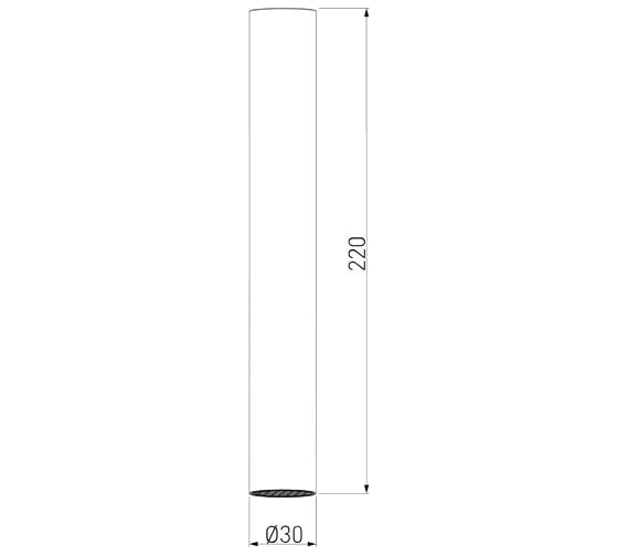 Накладной потолочный светильник Elektrostandard - pika 6w / (25030/led) черный a061118